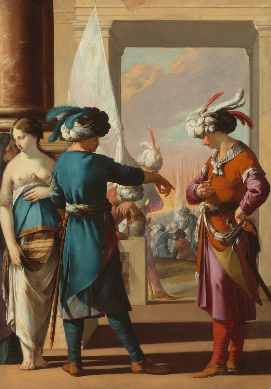 Panthea, Cyrus, e Araspas, 163134. de Laurent de la Hyre