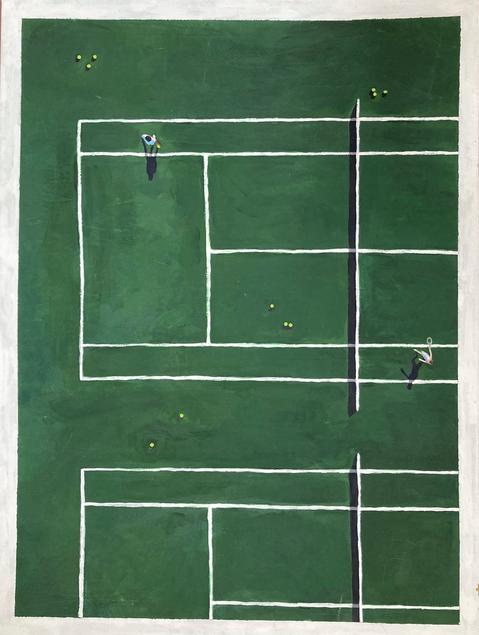 Amor, 2025 (acrílico sobre tela) de Laurie Michaels