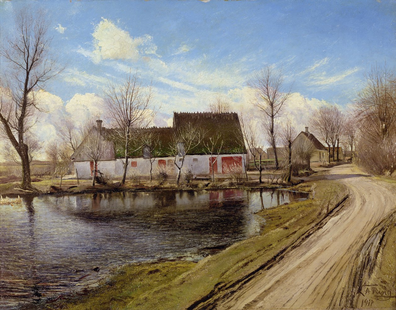 Casas de quinta em Baldersbronde de Laurits Andersen Ring