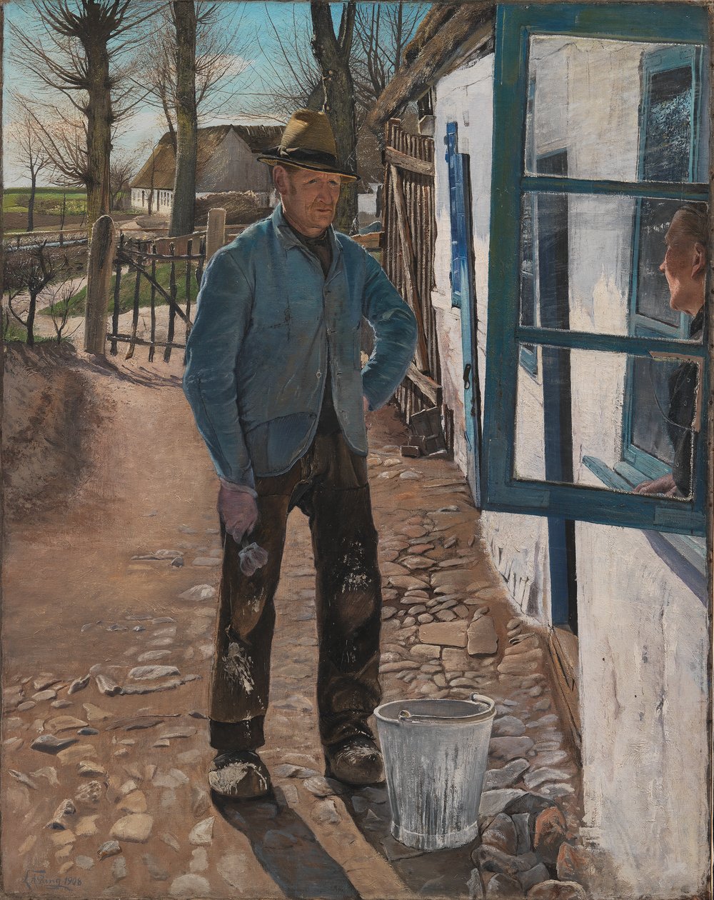 Reabilitação da Casa Velha, 1908 de Laurits Andersen Ring