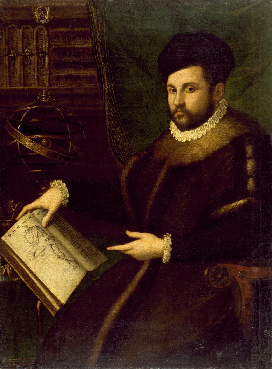 Médico e médico italiano Girolamo Mercuriali de Lavinia Fontana