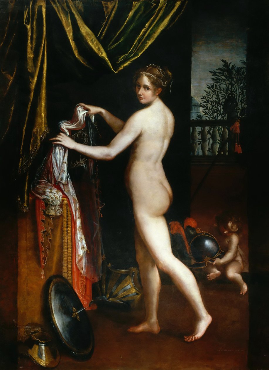 Vestir Minerva, 1613. de Lavinia Fontana
