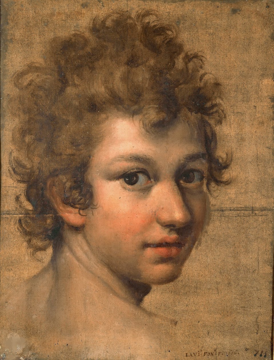 Retrato de um menino. de Lavinia Fontana