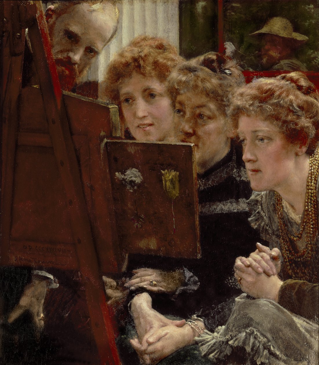 Um grupo familiar, 1896 de Lawrence Alma Tadema