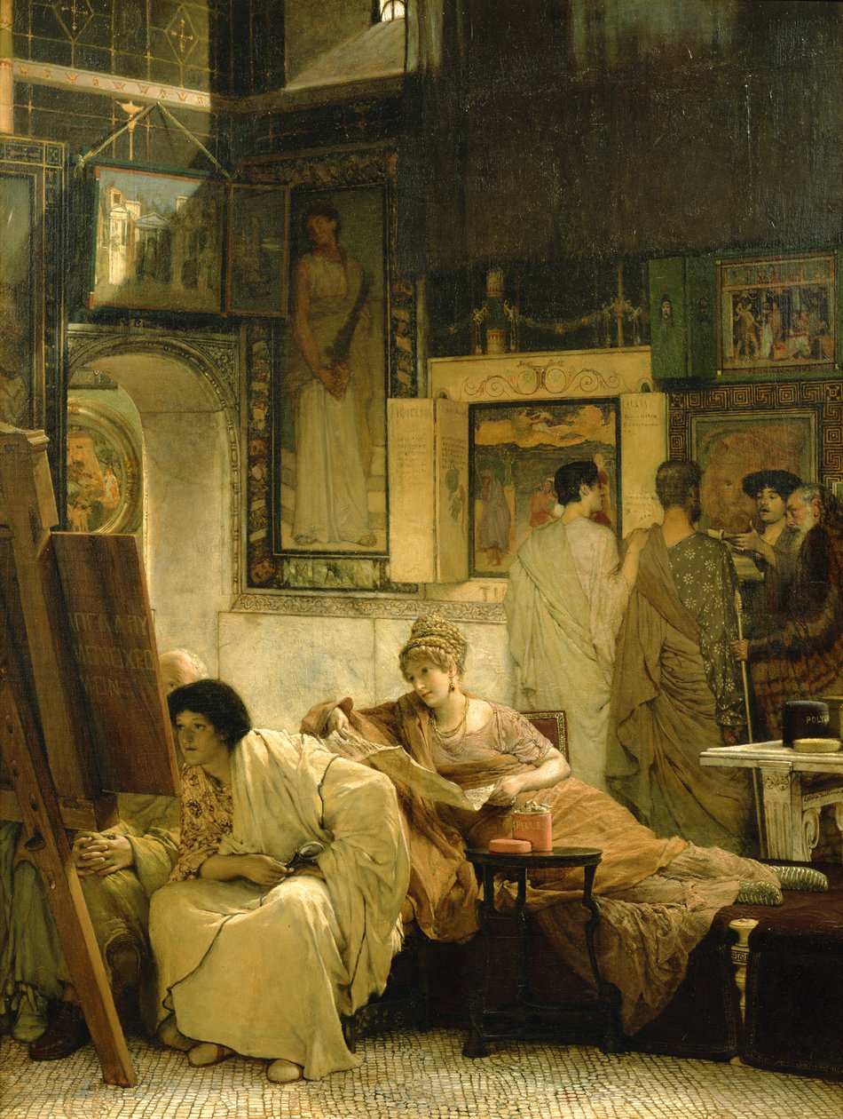 Uma galeria de imagens de Lawrence Alma Tadema