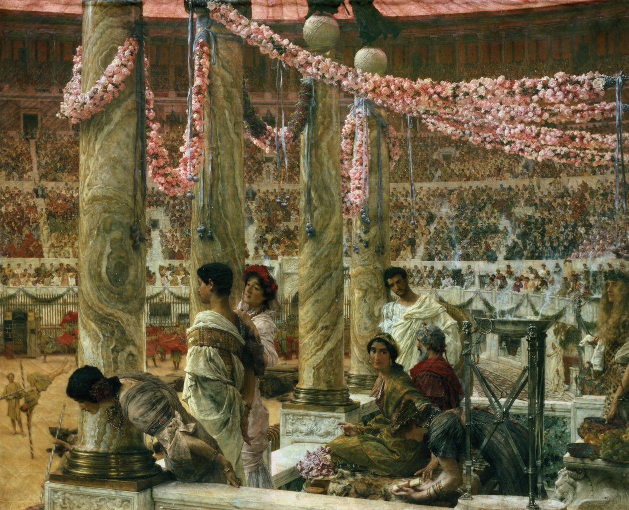 Caracalla e Geta, 1907 de Lawrence Alma Tadema