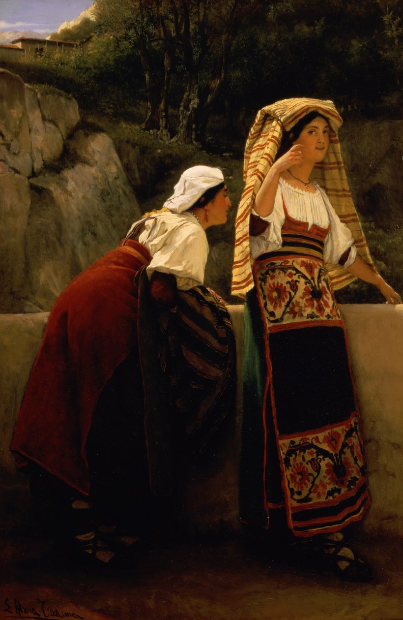 Mulheres italianas de Abruzzo de Lawrence Alma Tadema