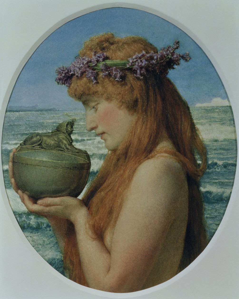 Pandora, 1881 de Lawrence Alma Tadema