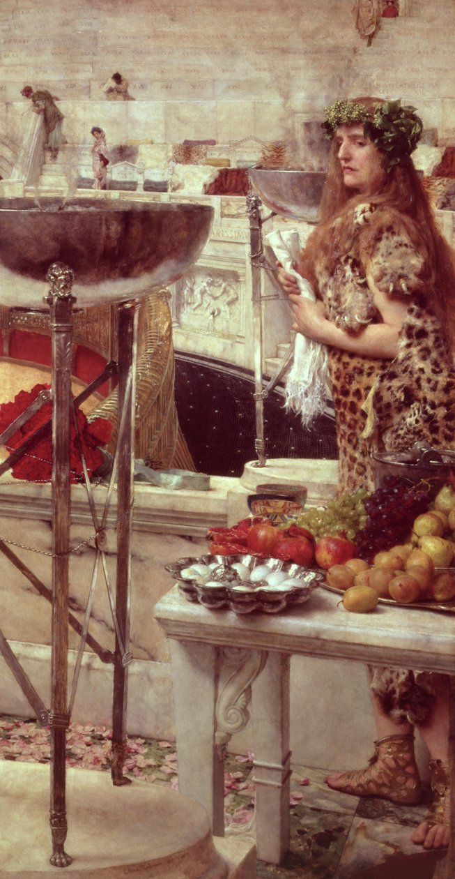 Preparações no Coliseu de 1912 de Lawrence Alma Tadema