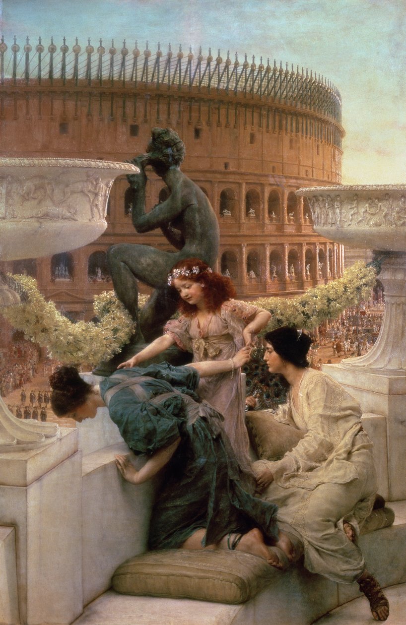 O Coliseu, 1896 de Lawrence Alma Tadema