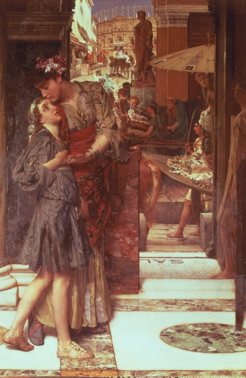 A partida, 1880 de Lawrence Alma Tadema