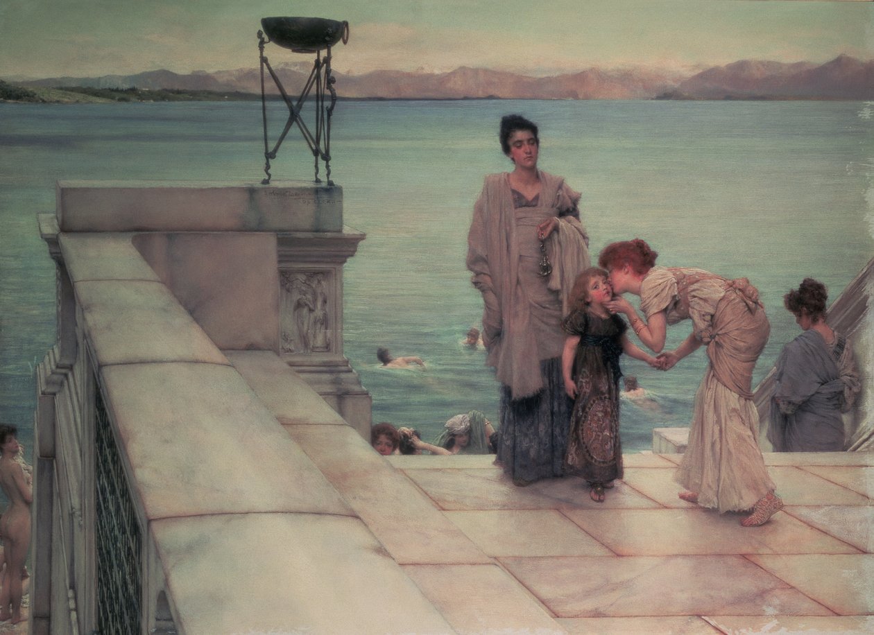 O Beijo, 1891 de Lawrence Alma Tadema
