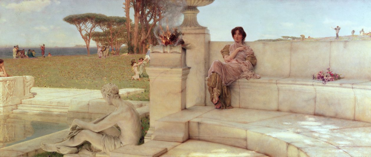 A voz da primavera de 1908 de Lawrence Alma Tadema