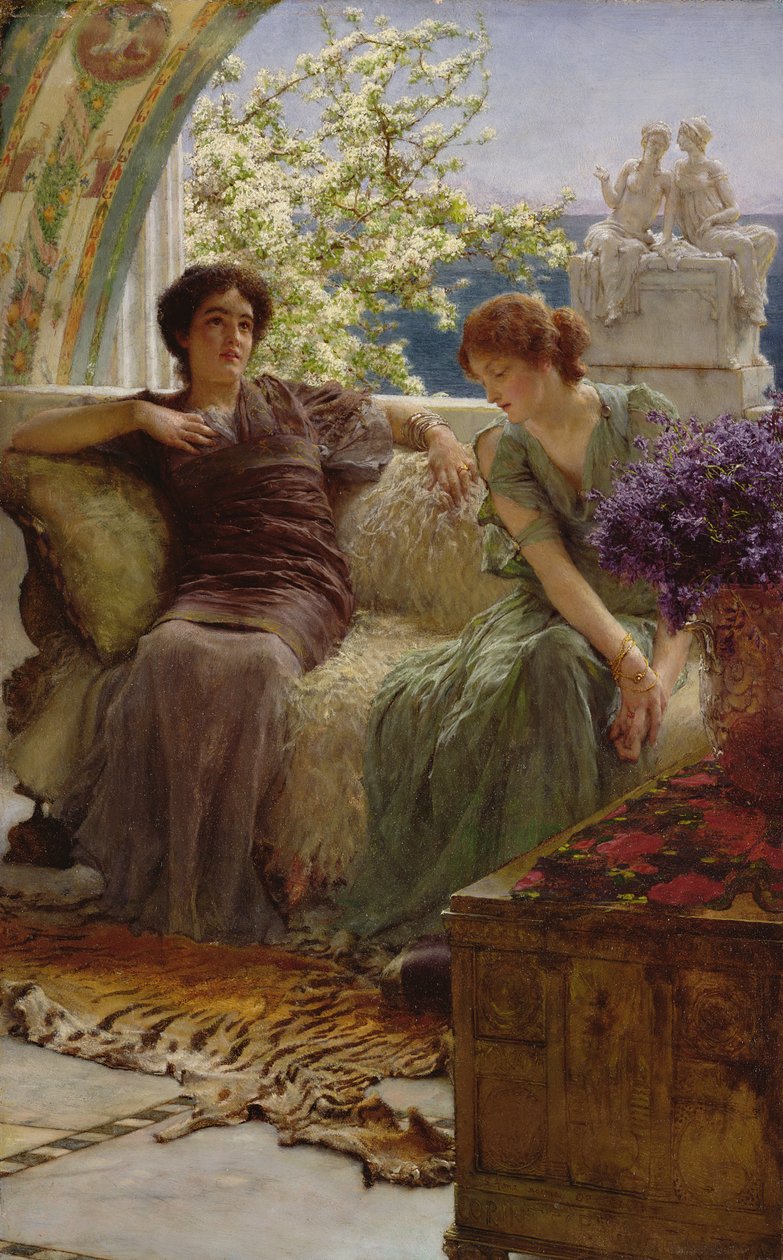Confiança indesejada, 1895 de Lawrence Alma Tadema