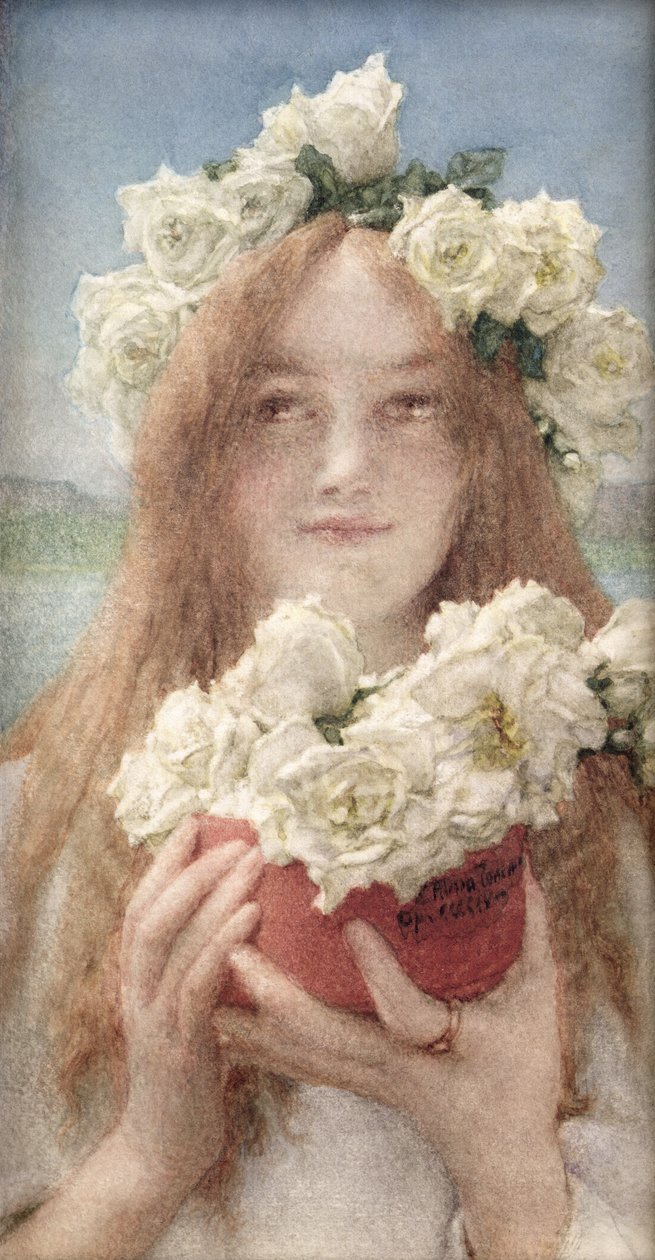 Oferta de Verão, 1894 de Lawrence Alma Tadema