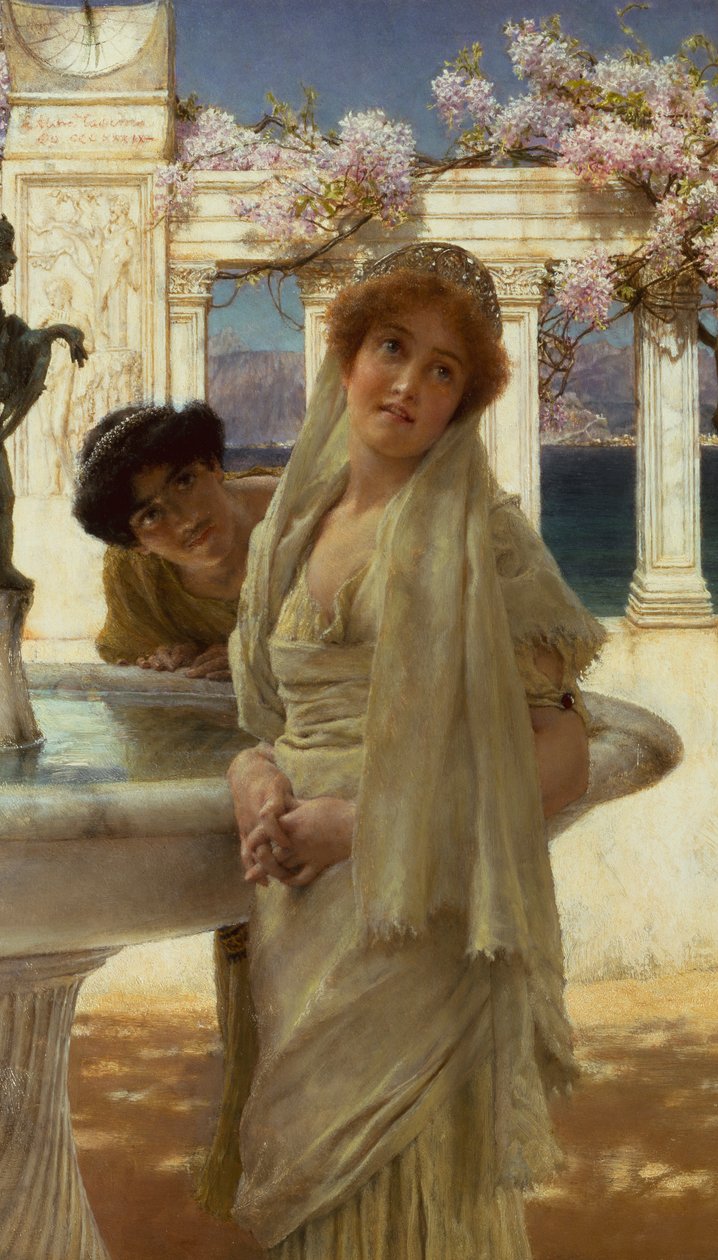 Uma Diferença de Opinião de Lawrence Alma Tadema
