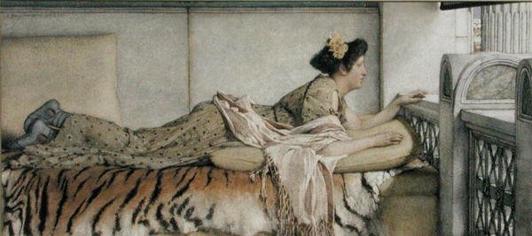 Doce Não Faz Nada de Lawrence Alma Tadema