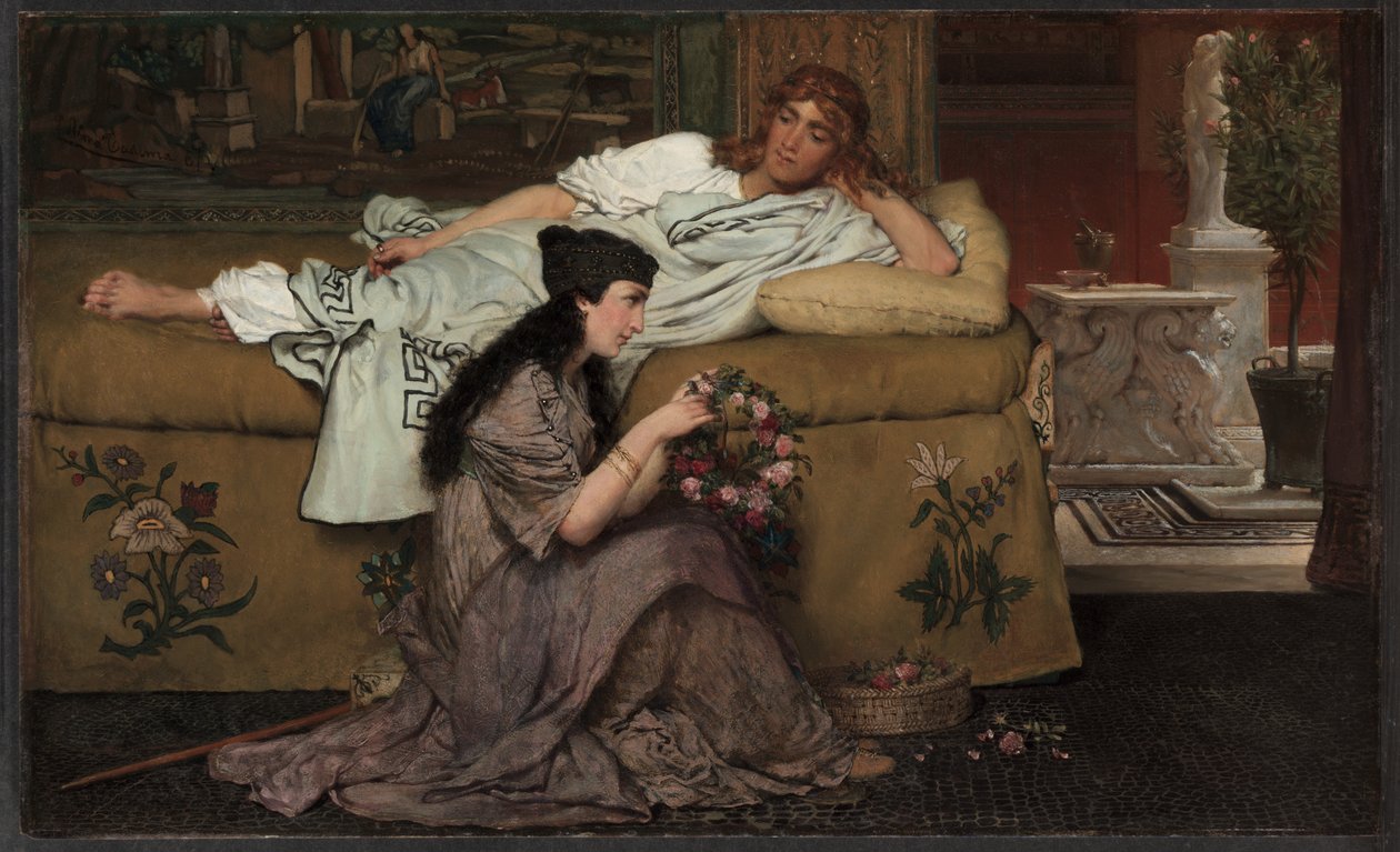 Glauco e Nídia de Lawrence Alma Tadema