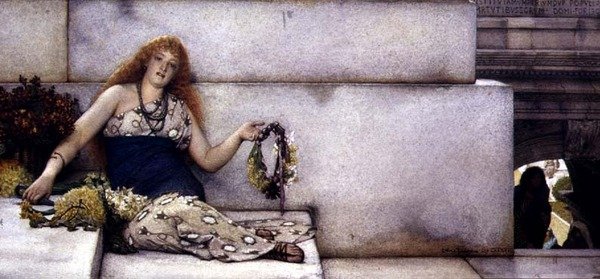 Sobre os Passos do Capitólio de Lawrence Alma Tadema