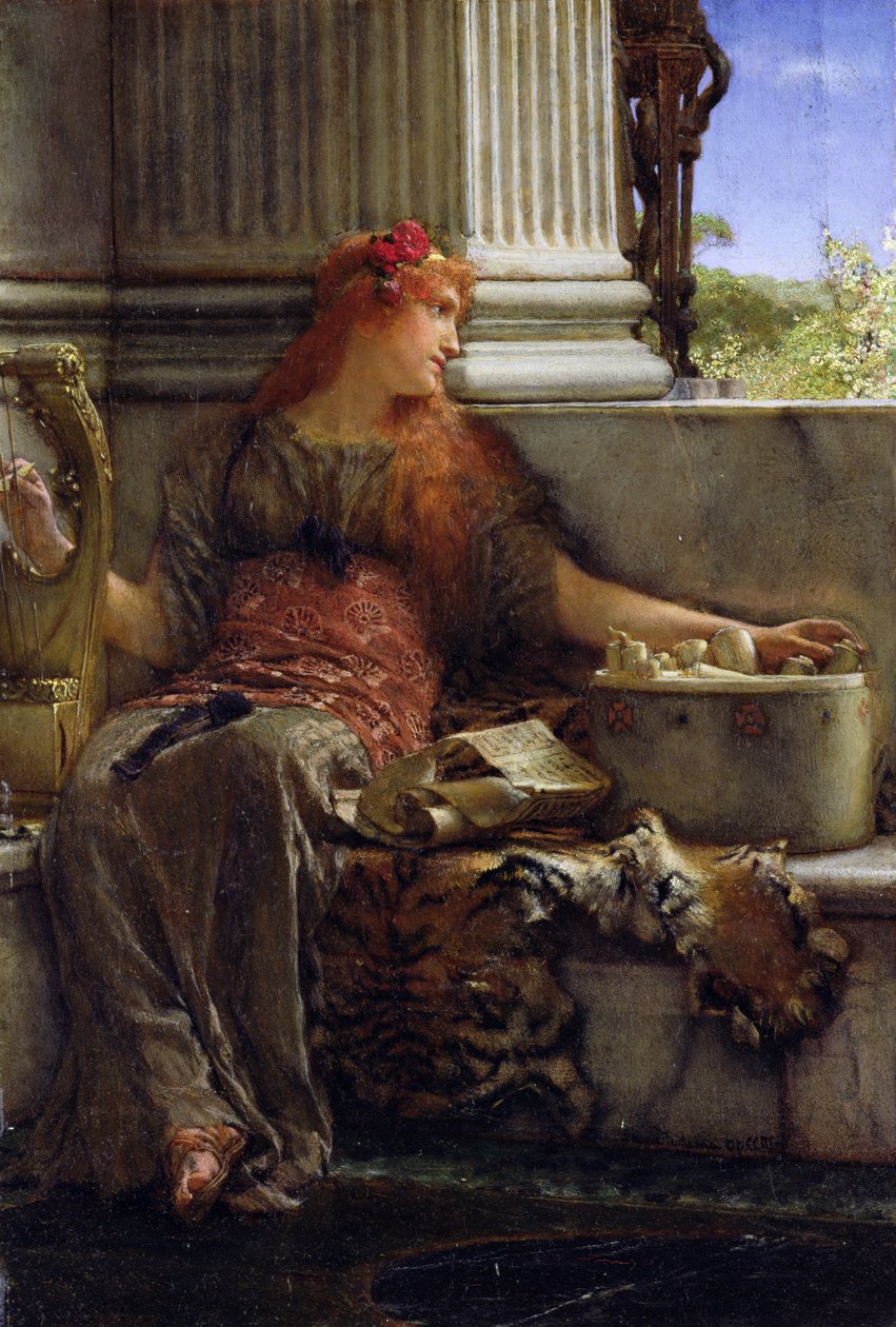 Poesia de Lawrence Alma Tadema