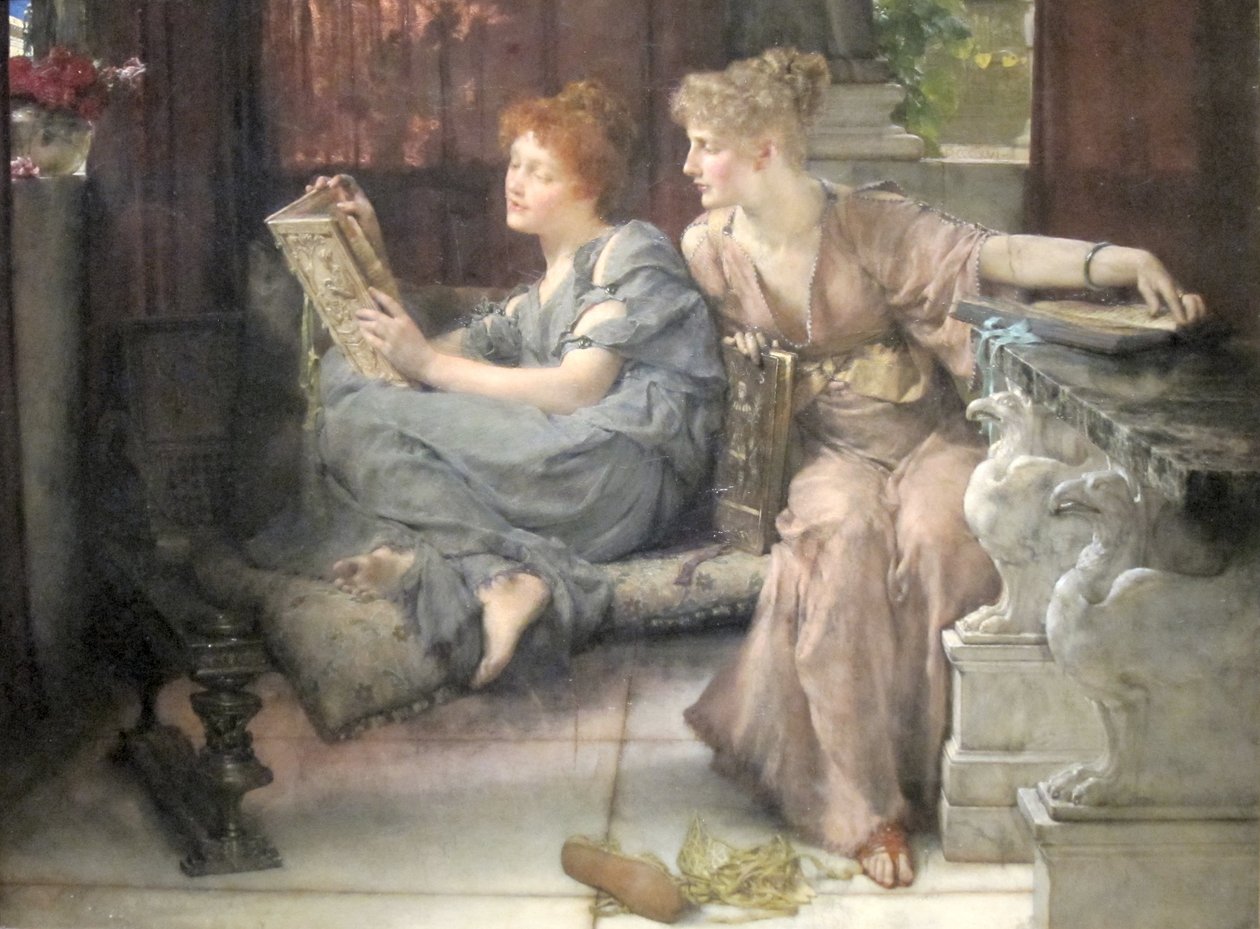 Comparação de Lawrence Alma Tadema
