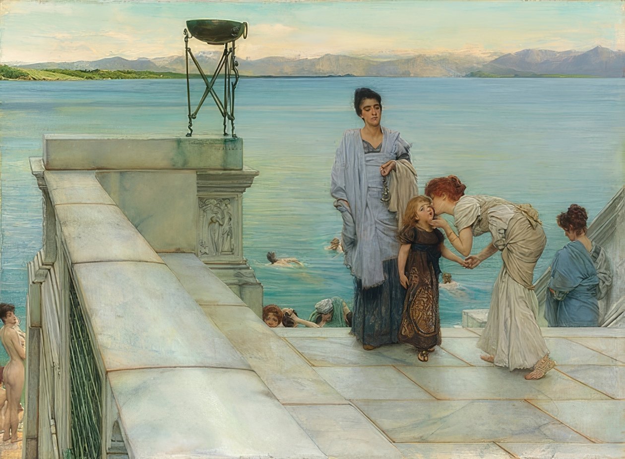 O beijo. 1891 de Lawrence Alma Tadema