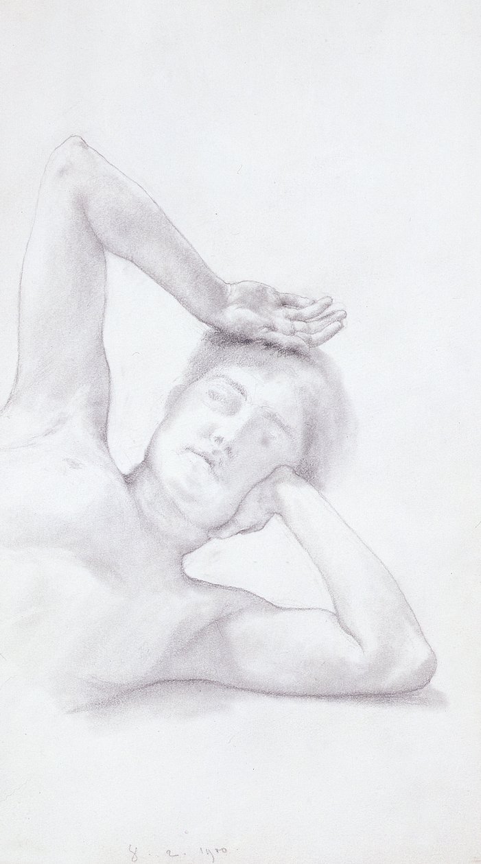 Cabeça Feminina e Torso, 1900 de Lawrence Alma Tadema