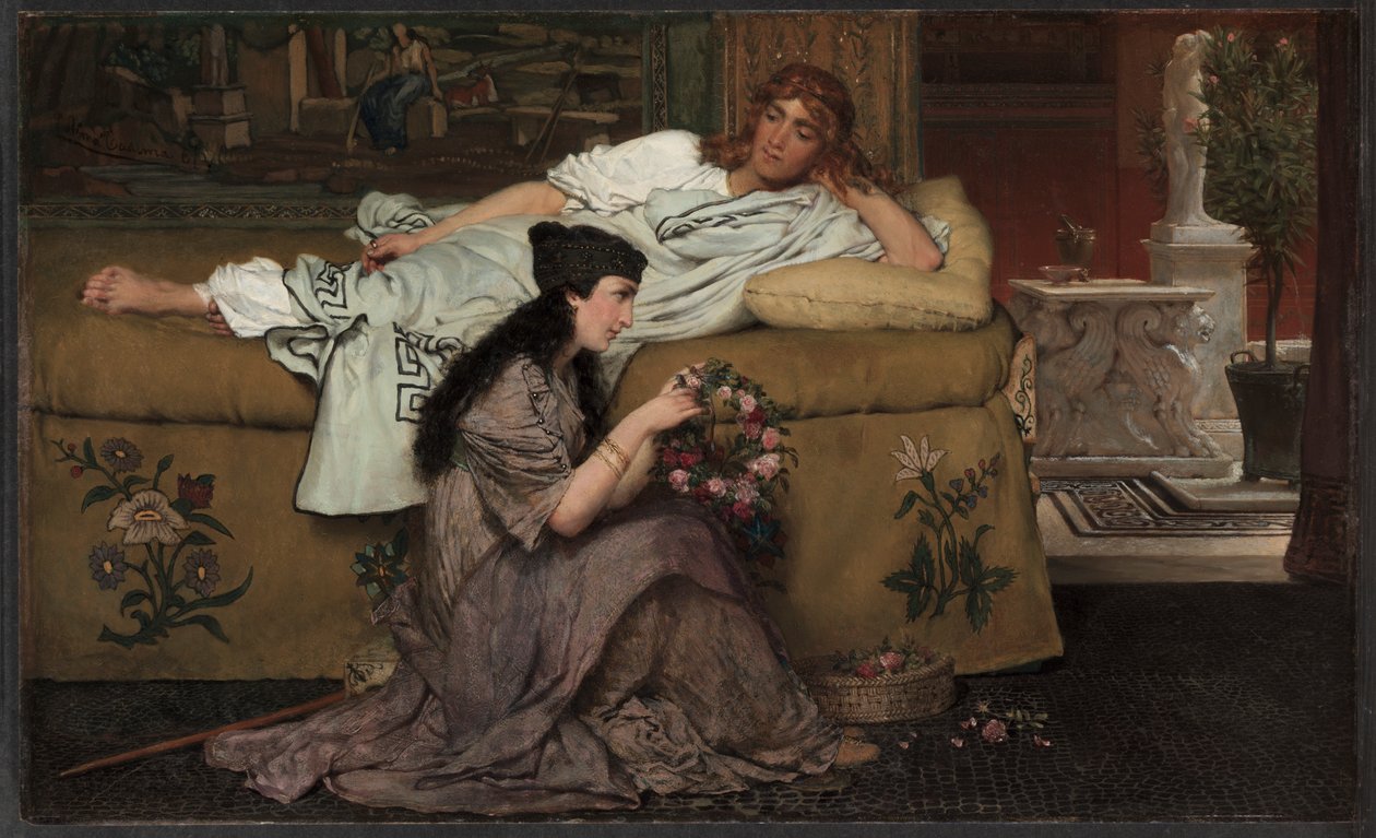 Glauco e Nídia de Lawrence Alma Tadema