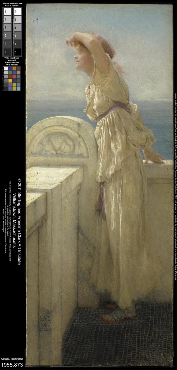 Esperançoso, 1909 de Lawrence Alma Tadema