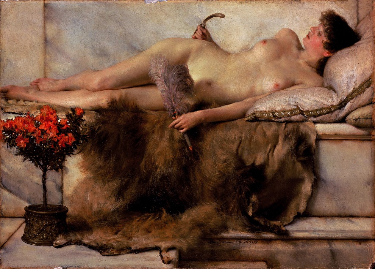 No Tepidarium de Lawrence Alma Tadema