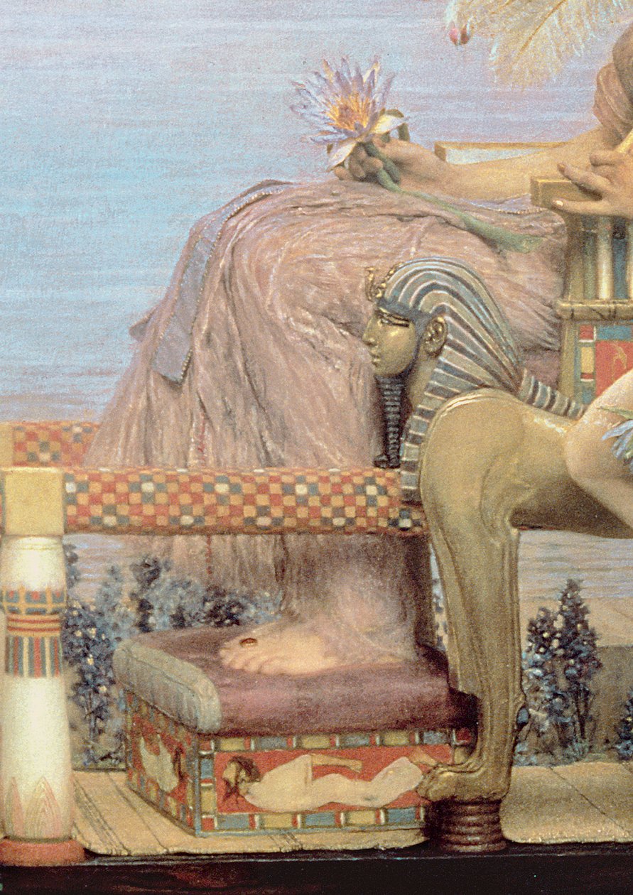 A descoberta de Moisés pela filha do faraó de Lawrence Alma Tadema