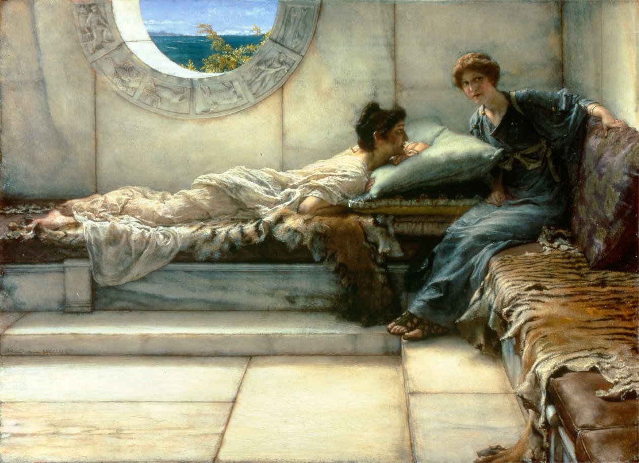 O segredo de Lawrence Alma Tadema