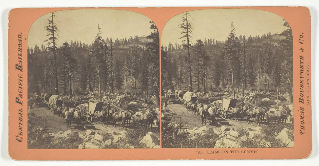 Equipes na Cimeira, 1867. de Lawrence and Houseworth
