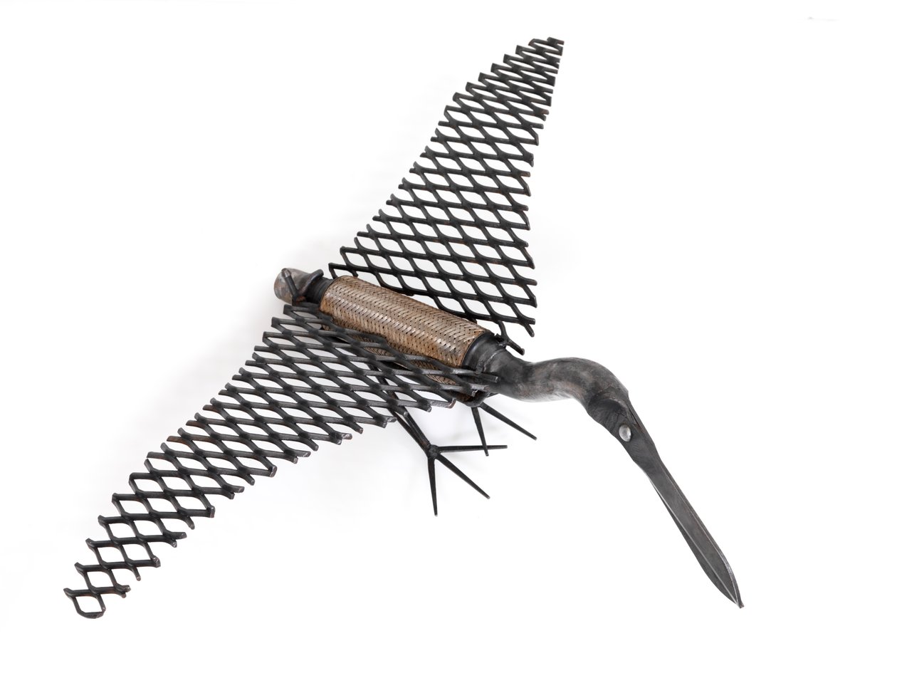 Least Bittern, 2006 (metal) de Lawrie Simonson