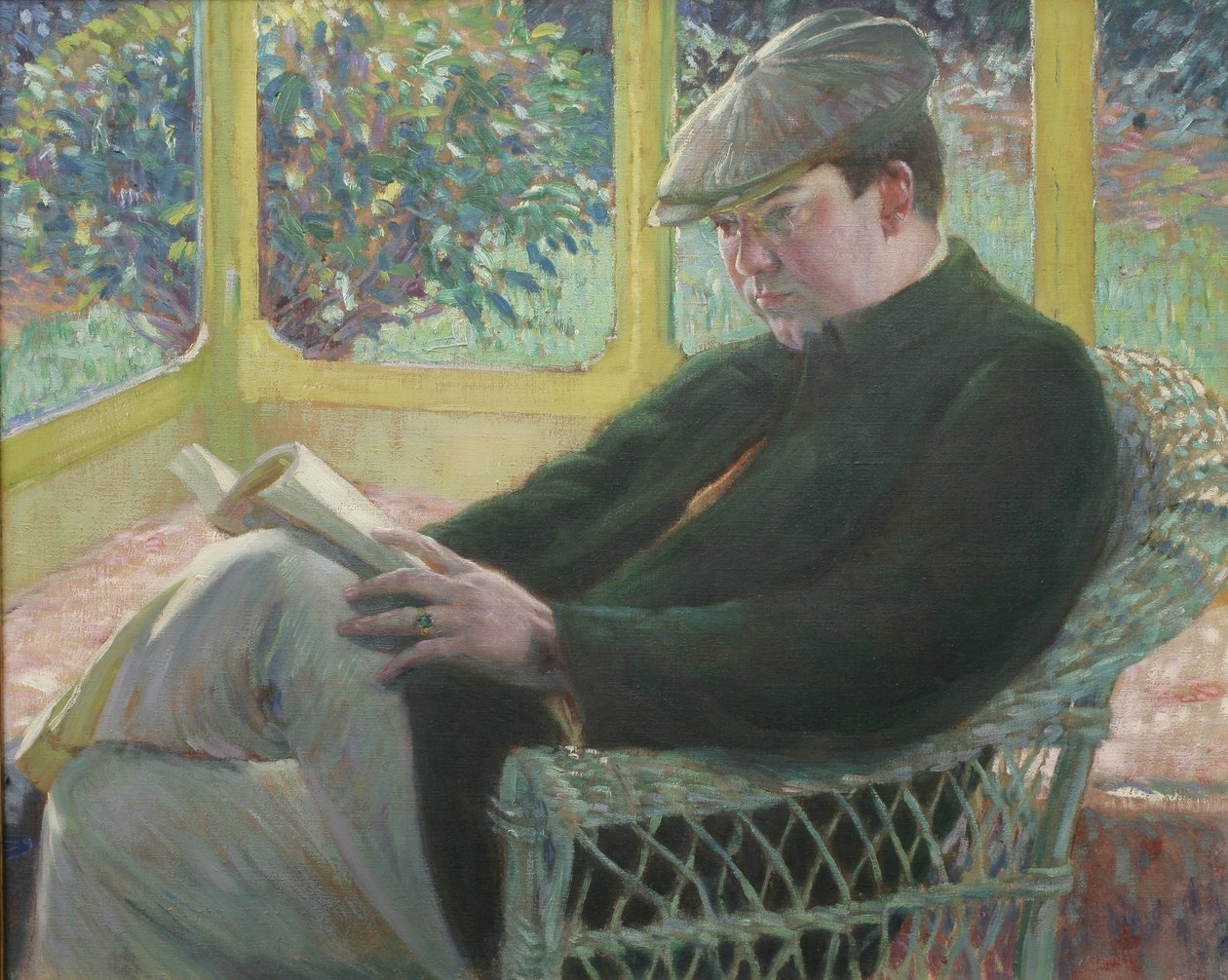 Frederick Carl Frieseke (óleo sobre tela) de Lawton Parker