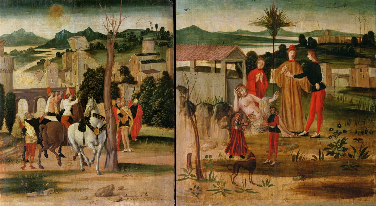 Josué nas Muralhas de Jericó de Lazzaro Bastiani