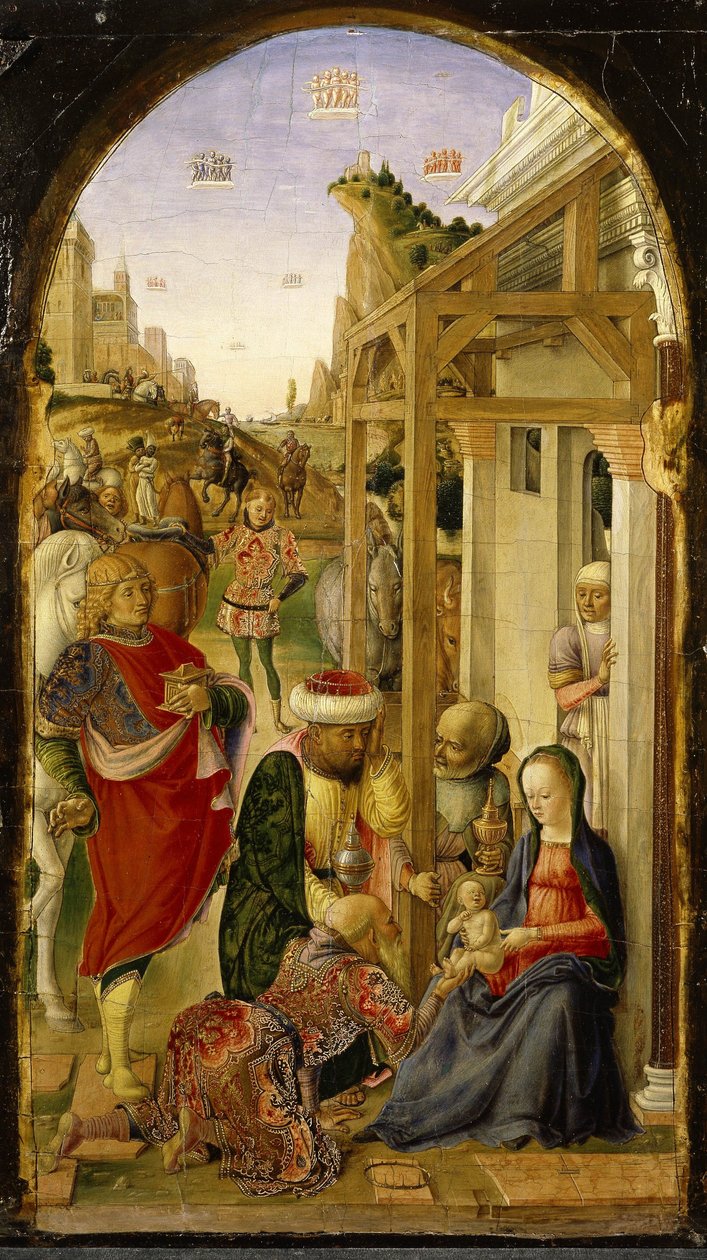 Adoração dos Magos de Lazzaro Bastiani