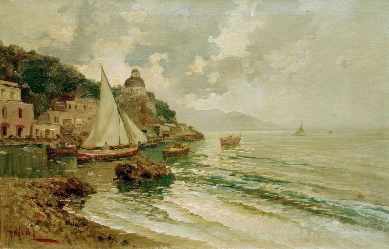 paisagem de Lazzaro Pasini
