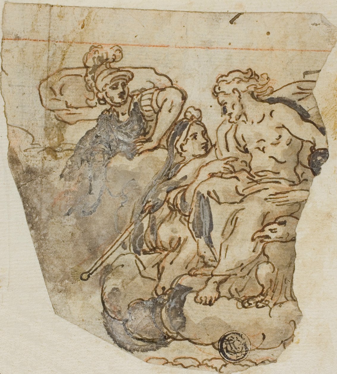 Zeus e Psique de Lazzaro Tavarone