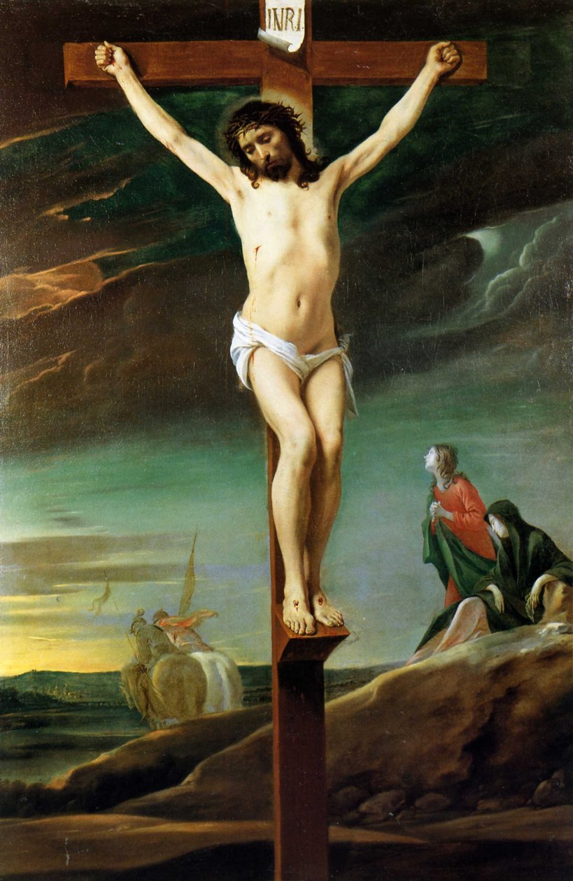 Le Nain - Cristo na cruz de Le Nain Brothers