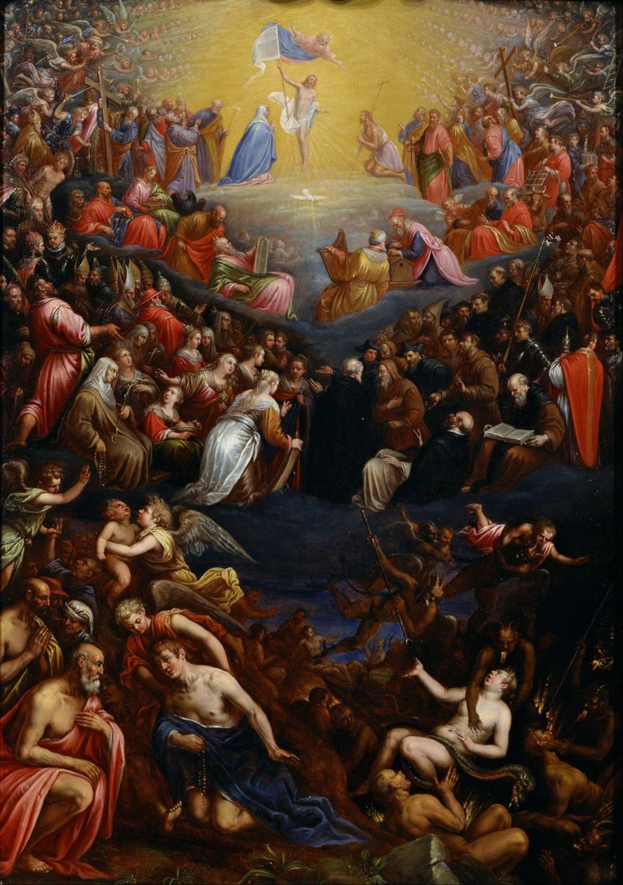 Juízo Final (julgamento da humanidade que terá lugar quando o mundo acabar, de acordo com várias tradições religiosas) de Leandro Bassano