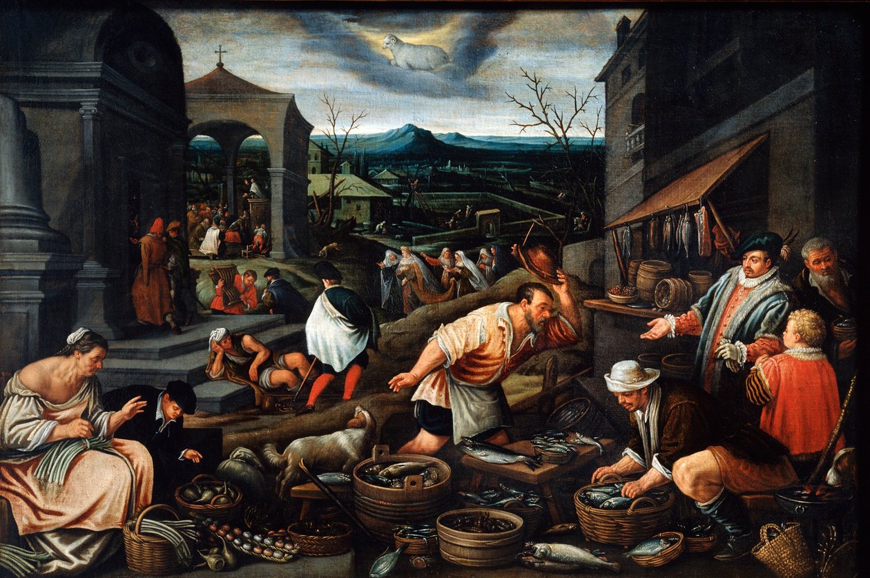Abril, século XVII de Leandro Bassano