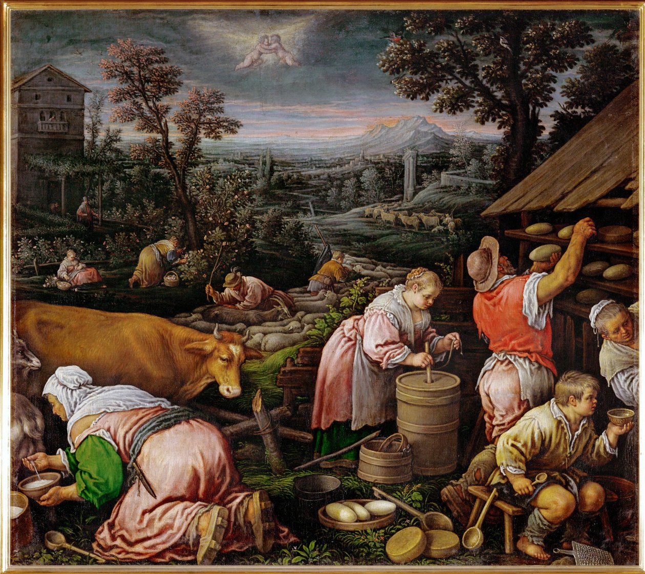 maio (pintura sobre tela) de Leandro da Ponte Bassano