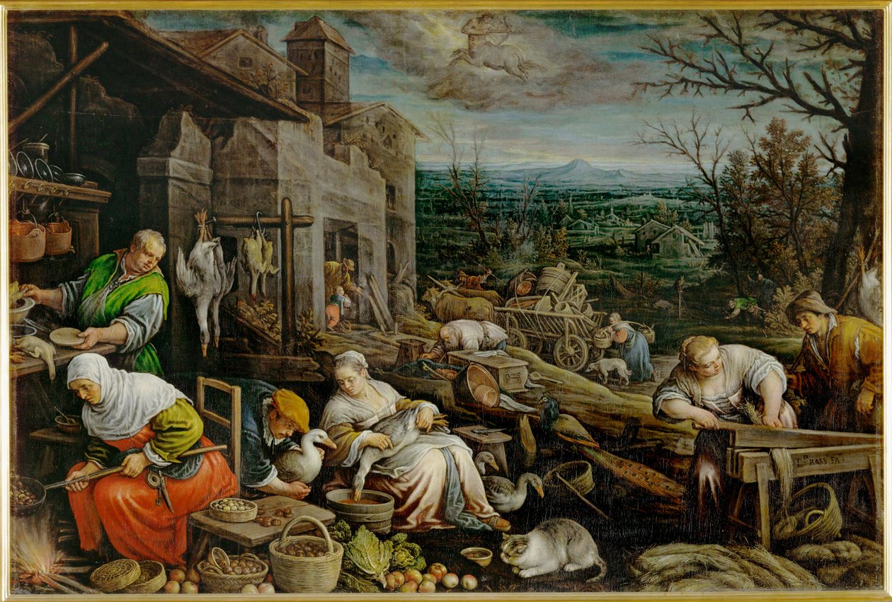 novembro (pintura sobre tela) de Leandro da Ponte Bassano