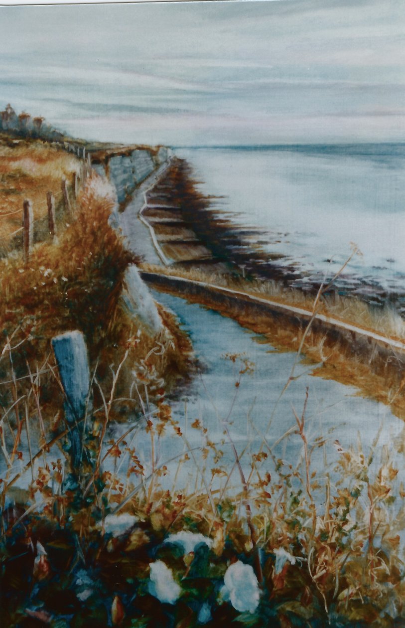 Brighton Morning Glory, 2000 (óleo sobre papel) de Lee Campbell