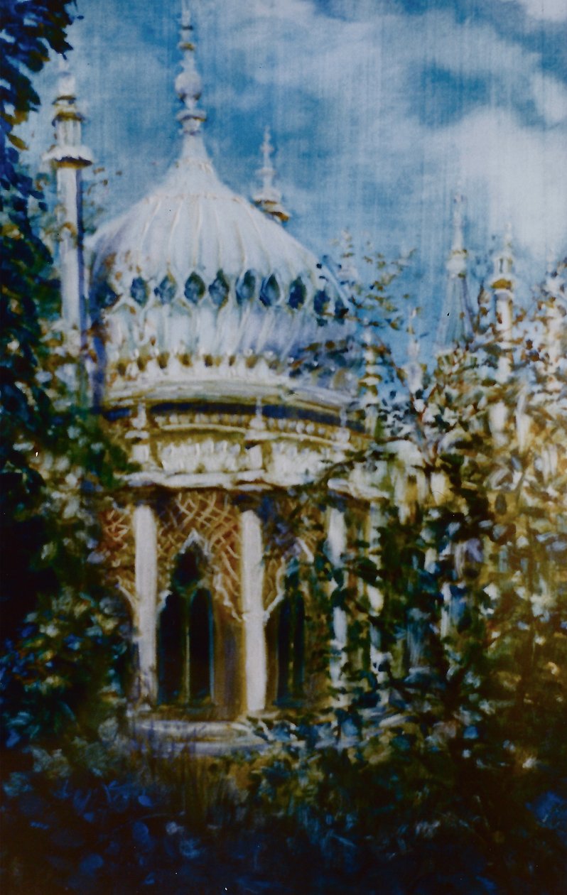 Pavilhão de Brighton, 2000 (óleo sobre papel) de Lee Campbell