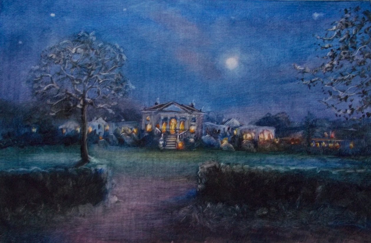 Dezembro de 2011 (óleo sobre papel) de Lee Campbell