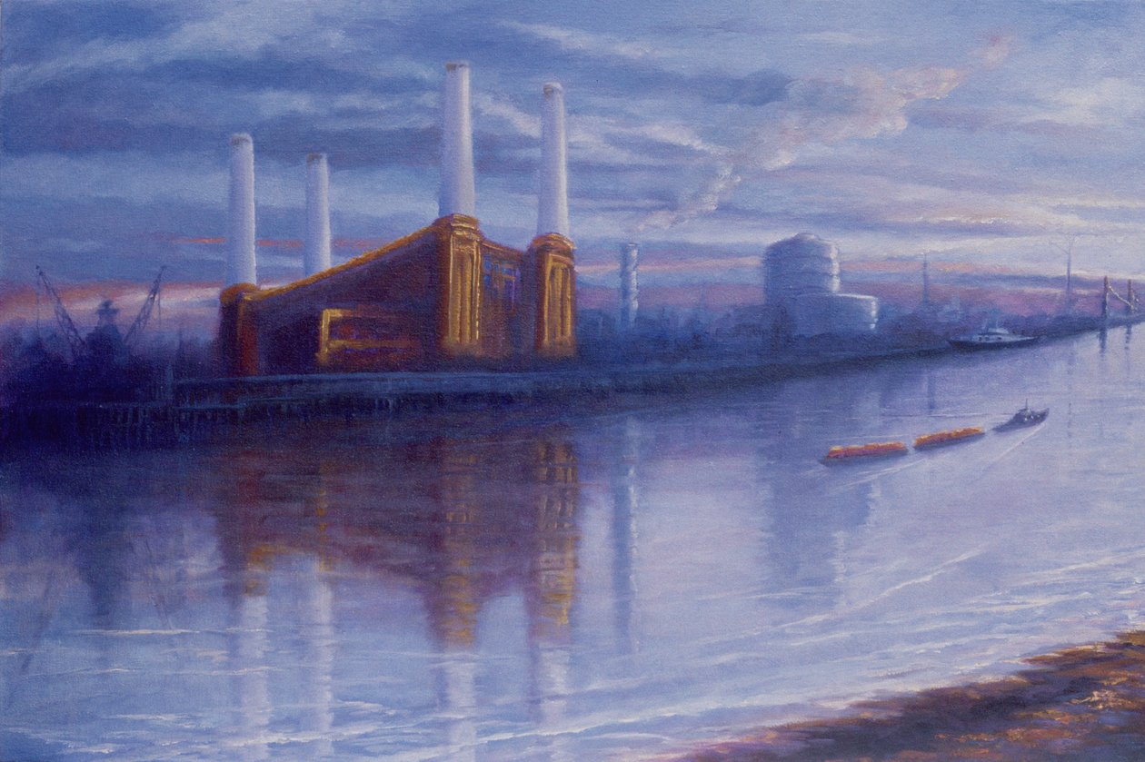 Old Glory, 1999 Battersea Power Station, Tâmisa de Lee Campbell