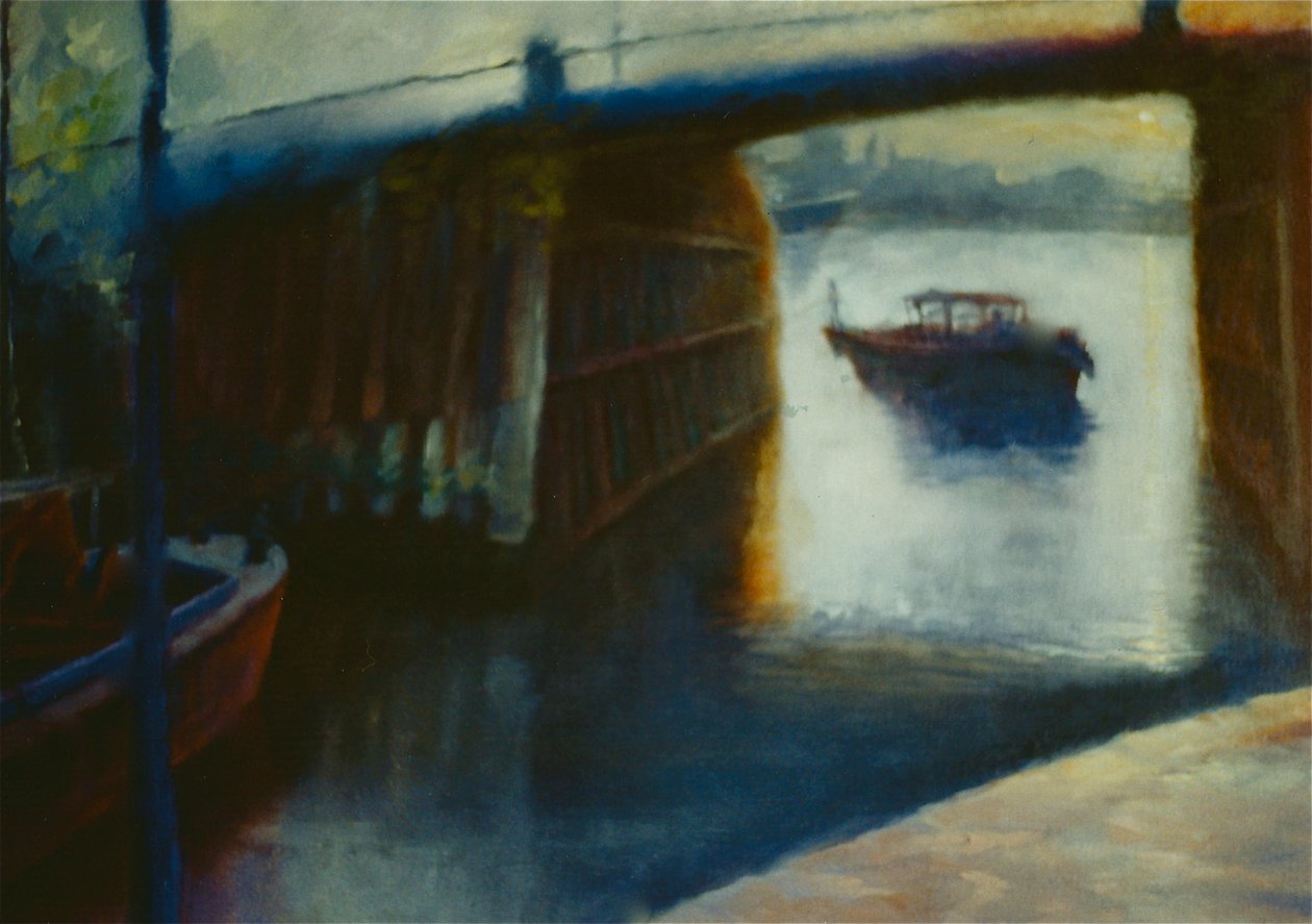 Abrigo, 2000 Thames isqueiro doca Pimlico de Lee Campbell