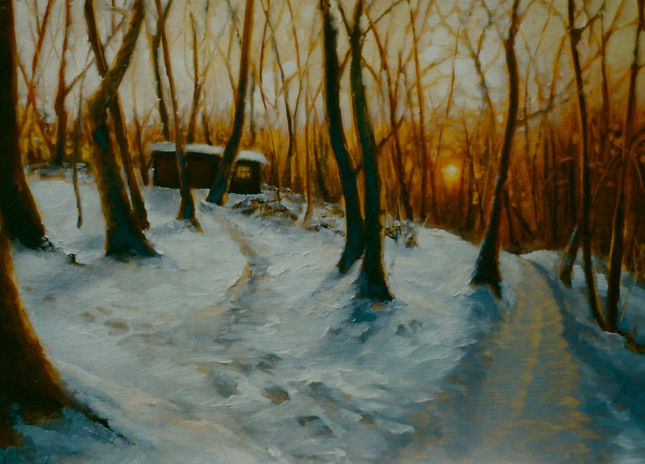 Madeiras nevadas 2002 Sunset de Lee Campbell